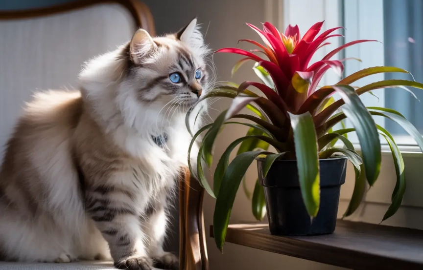 cat safe bromeliad care