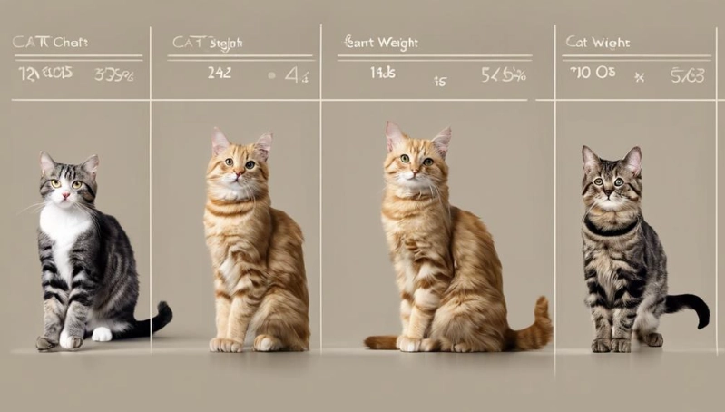 female cat weight