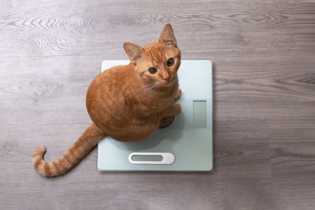 normal cat weight kg