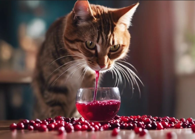 cranberry juice for cats uti
