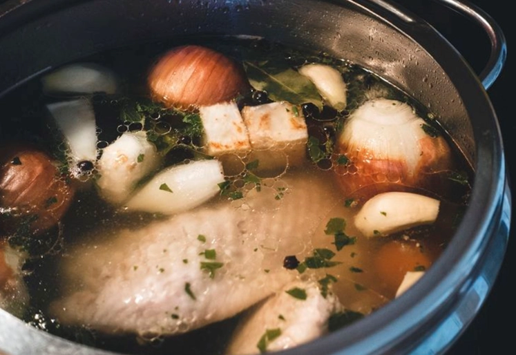 homemade chicken broth for cats