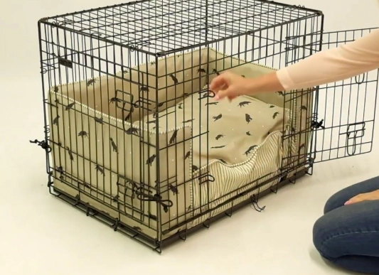 puppy crate training schedule