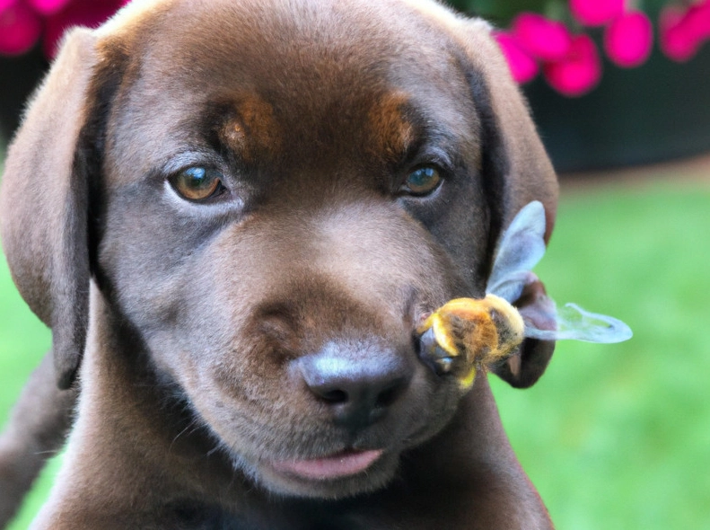 puppy ate a bee what to do puppy ate a bee what to do