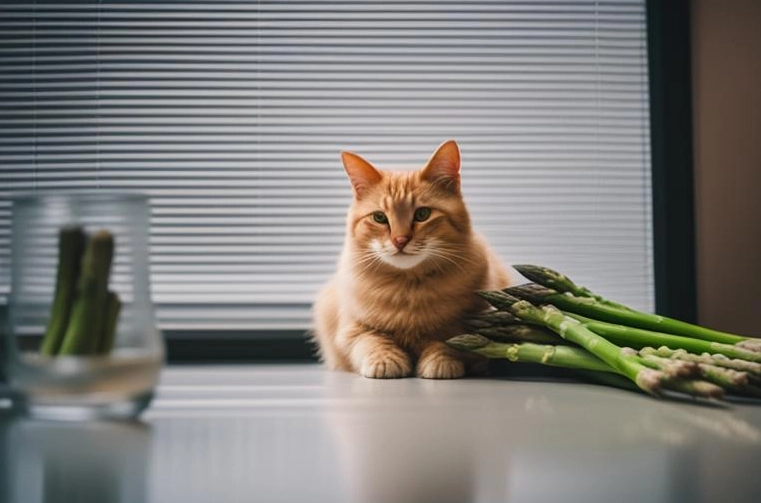is asparagus safe for cats