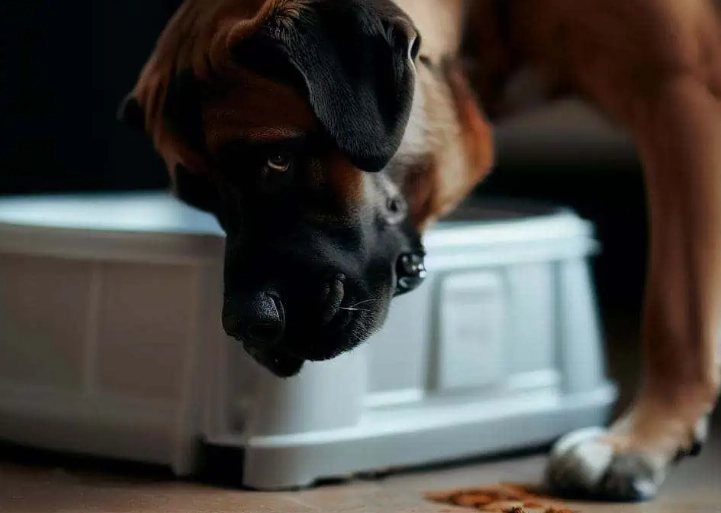 stop dog eating cat litter