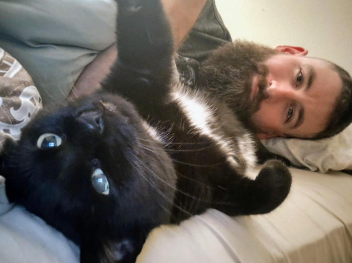 why does my cat bunny kick me