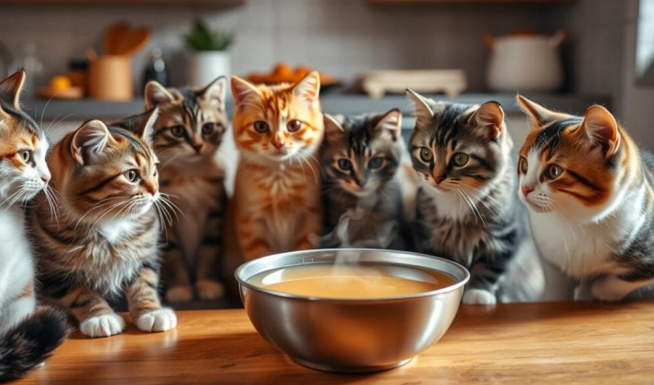 can cats have chicken broth