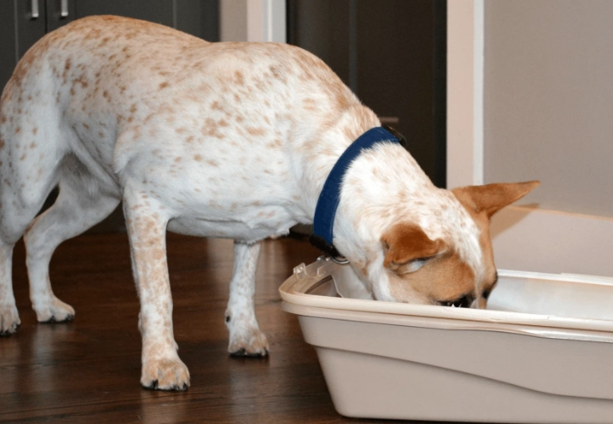 cat litter ingestion dogs