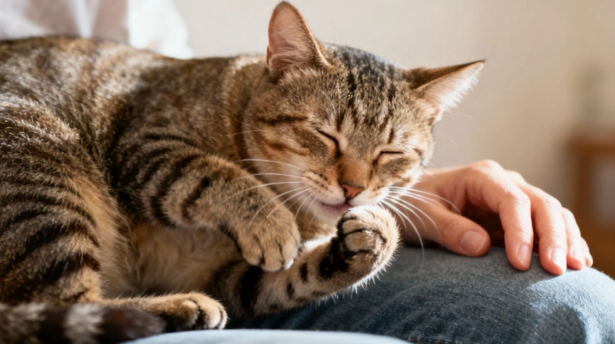cat kneading behavior