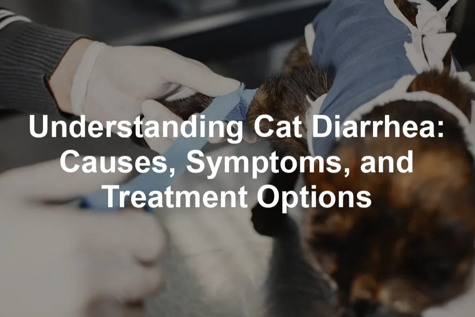 cat has diarrhoea what to do