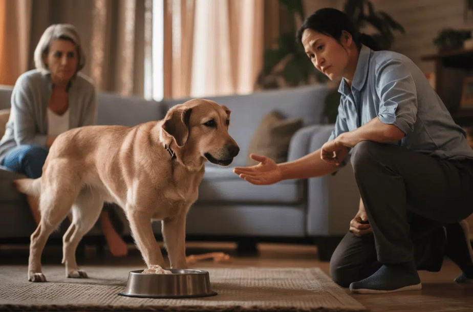 dog guarding behavior