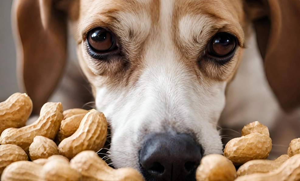 salted peanuts bad for dogs