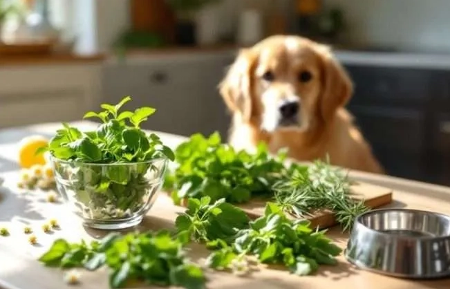 dog-friendly herbs