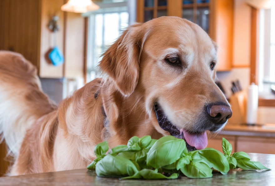 basil for dogs